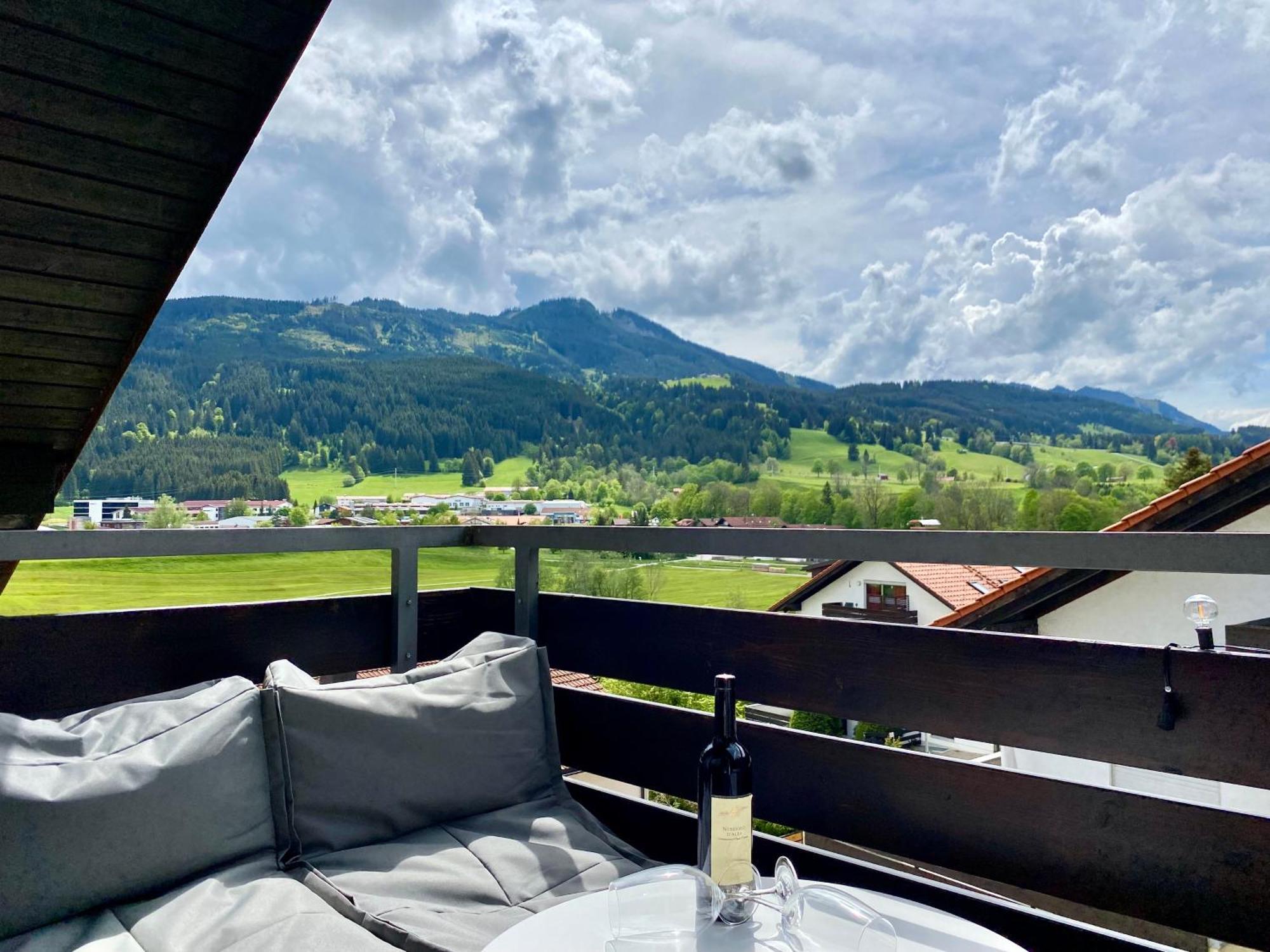 Best Butler Alpspitz Apartment Kueche Parken Balkon เนสเซลวัง ภายนอก รูปภาพ
