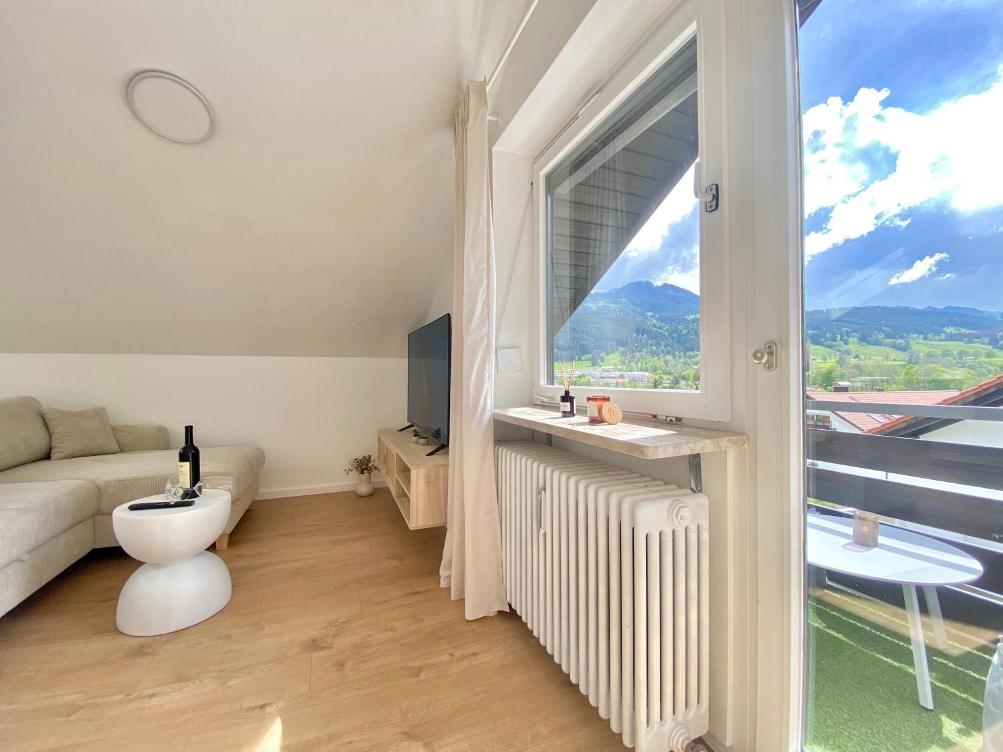Best Butler Alpspitz Apartment Kueche Parken Balkon เนสเซลวัง ภายนอก รูปภาพ